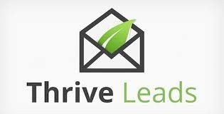 Thrive Leads logo with an envelope icon containing a green leaf above the text.